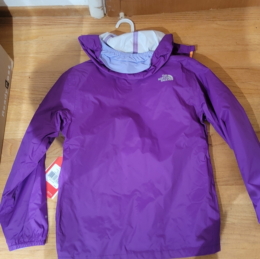 The North Face girls jacket size 10/12 in purple - Picture 2 of 4